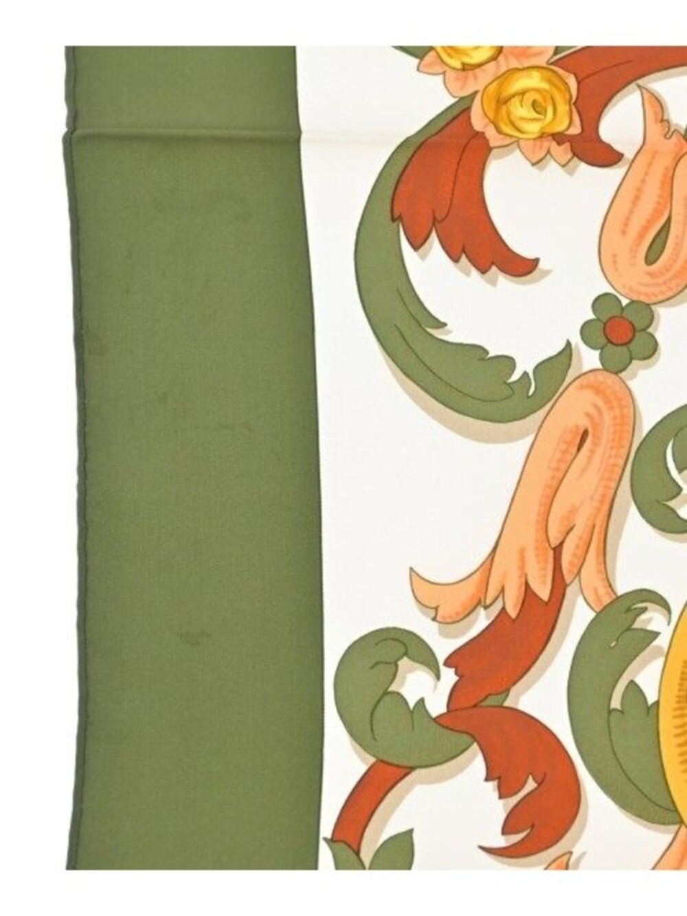 Hermes Bandana Scarf Khaki - Picture 7 of 9